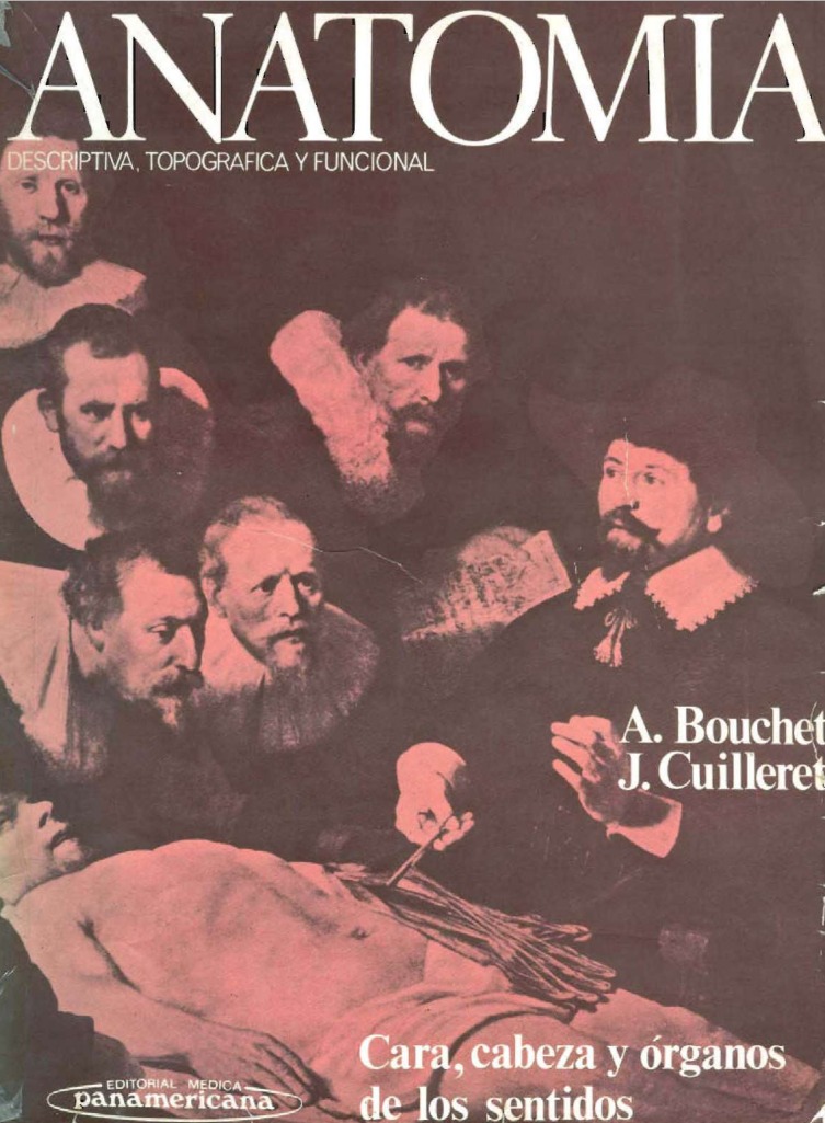 ANATOMÍA DESCRIPTIVA, TOPOGRÁFICA Y FUNCIONAL CARA, CABEZA Y ÓRGANOS DE LOS SENTIDOS BOUCHET Y CUILLERET
