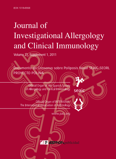 REVISTA DE INVESTIGACIÓN EN ALERGOLOGÍA  E INMUNOLOGÍA CLÍNICA
